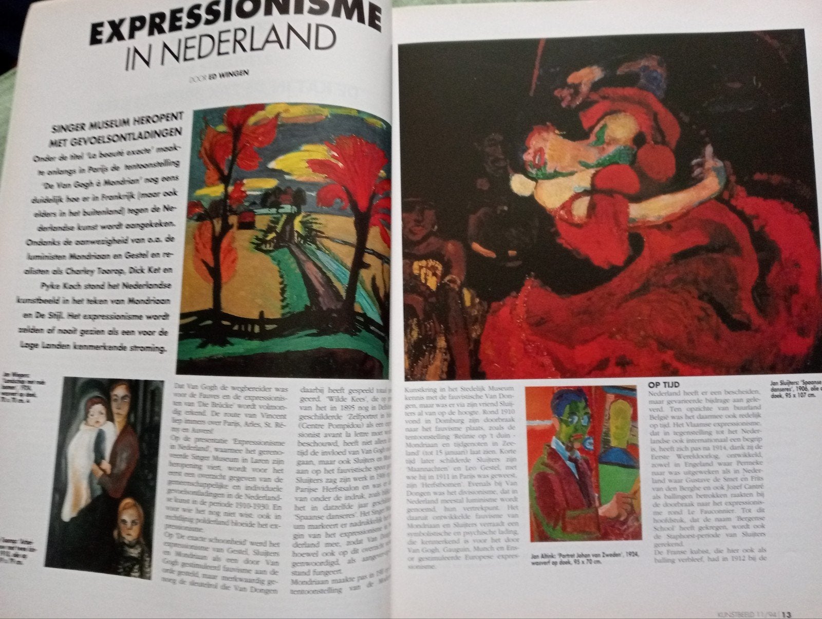 Kunstbeeld Tijdschrift 11/1994, Ophalen of Verzenden, Gelezen, Overige onderwerpen