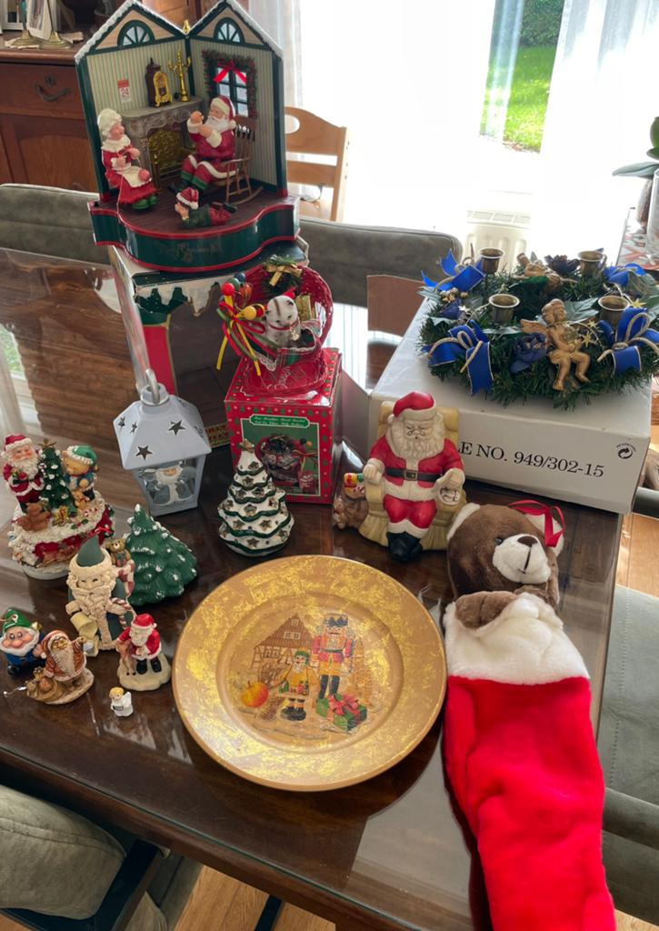 Diverse Kerst decoratie, Ophalen, Gebruikt