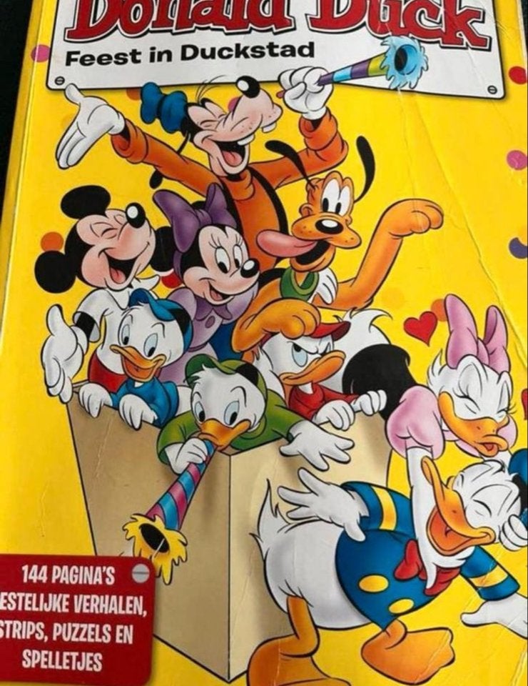 Donald Duck Feest in Duckstad - Walt Disney's, Boeken, Stripboeken, Eén stripboek, Ophalen of Verzenden, Gelezen