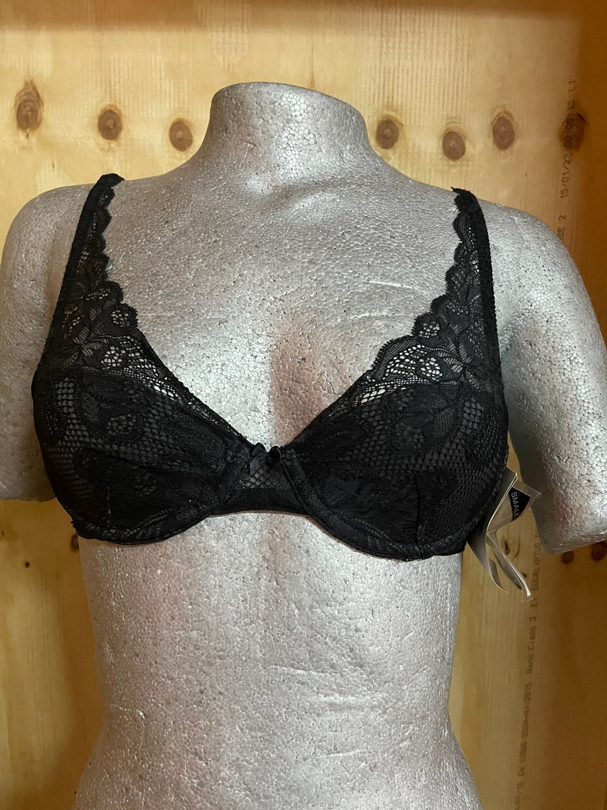 Chantelle bh 70b model 2631 kan halter, Verzenden, Zwart, BH