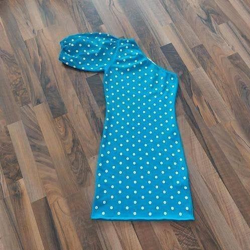 Blauwe jurk van Zara, Maat M, Maat 38/40 (M), Blauw, Ophalen of Verzenden, Zo goed als nieuw