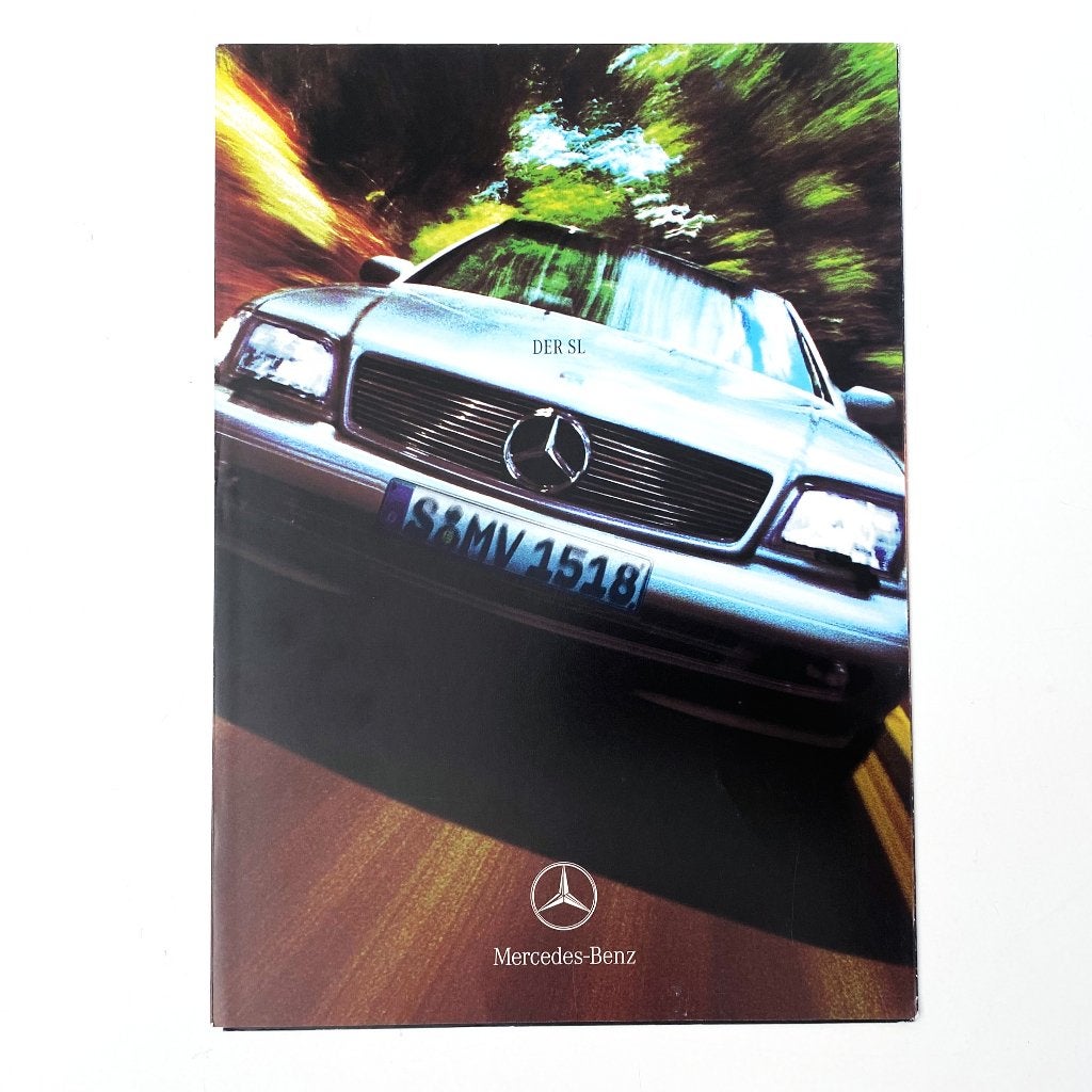Mercedes-Benz SL 1998 brochure, Verzenden, Gelezen, Mercedes