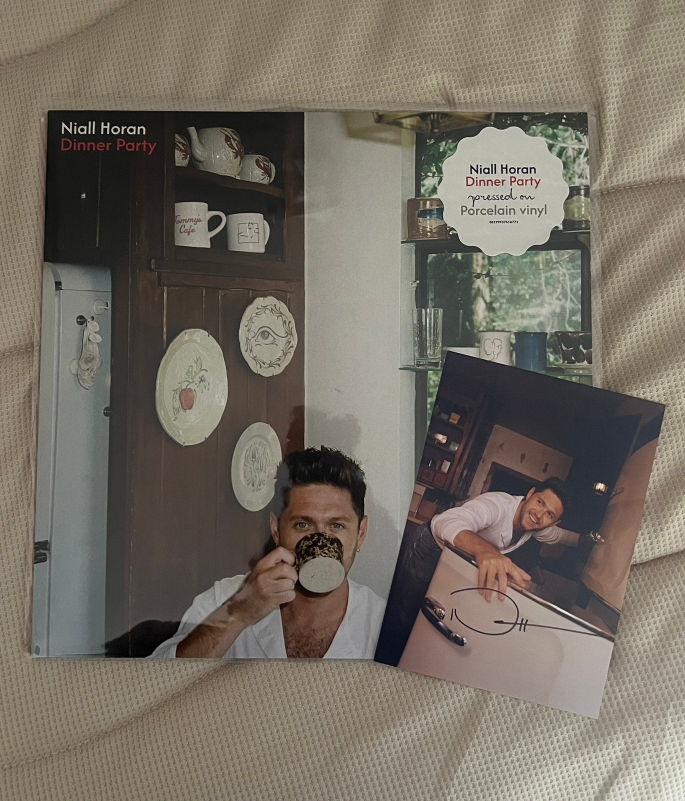 Niall Horan Dinner Party Signed porcelain vinyl, Cd's en Dvd's, Vinyl | Pop, LP, Pop, Ophalen of Verzenden, Zo goed als nieuw