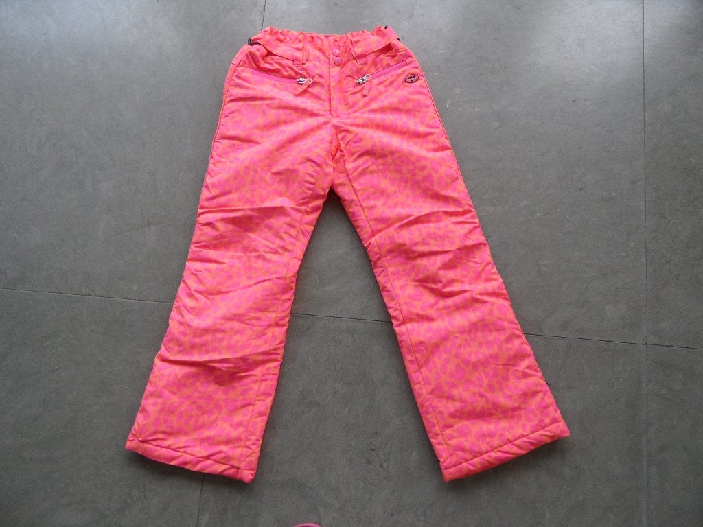 Oranje-roze skibroek , maat 152 meisje, nieuwstaat!, Meisje, Sport- of Zwemkleding, Zo goed als nieuw, Soho NY