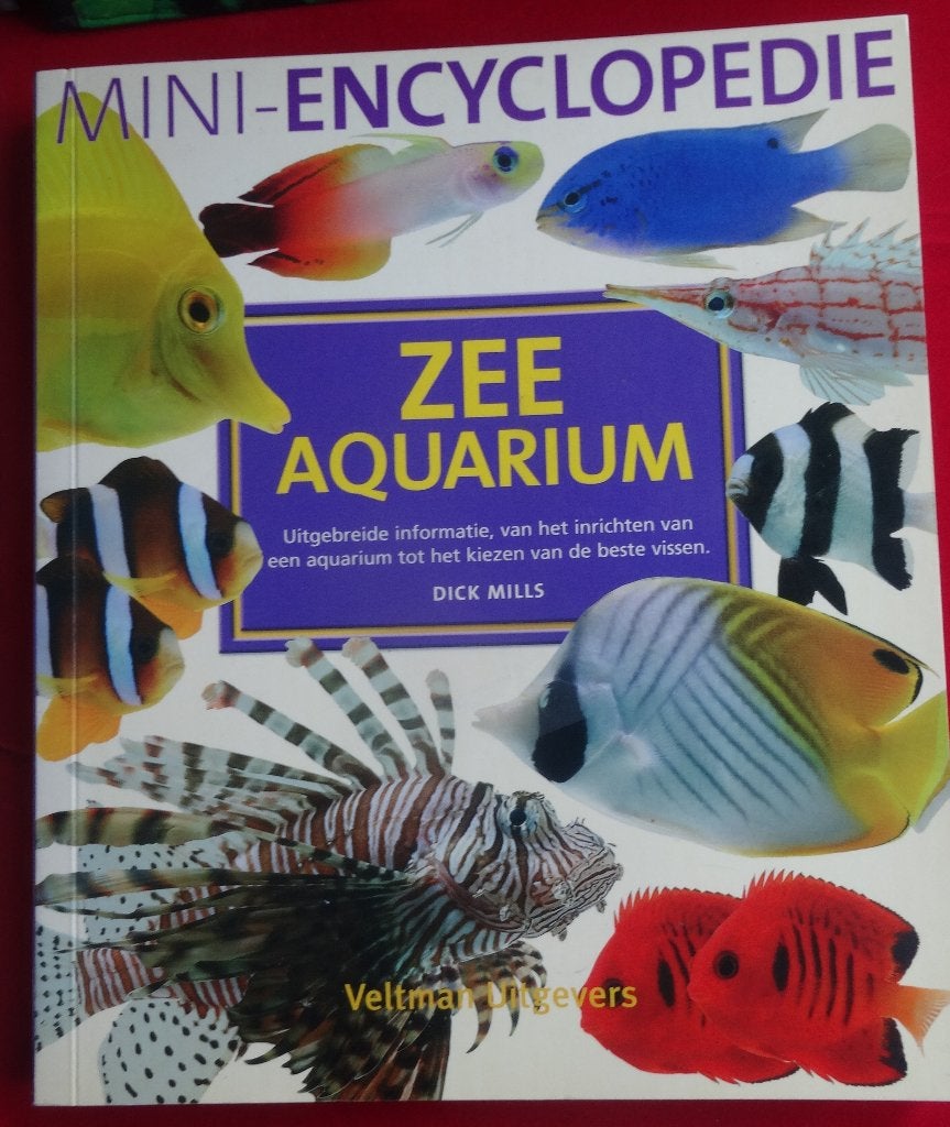 ZEE AQUARIUM MINI ENCYCLOPEDIE * Dick Mills *, Boeken, Verzenden, Zo goed als nieuw, Vissen, Dick Mills