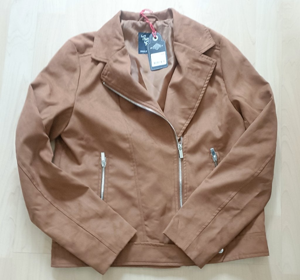 Jas Thunder Fox beige maar S (36) Nieuw, Kleding | Dames, Ophalen, Nieuw, Maat 36 (S), Beige