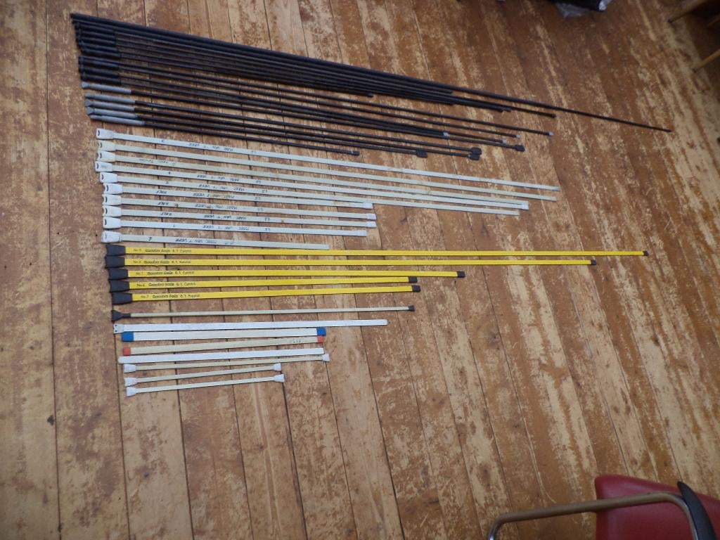 verschillende type zeillatten voor windsurfzeilen, Watersport en Boten, Ophalen, Gebruikt, Zeil