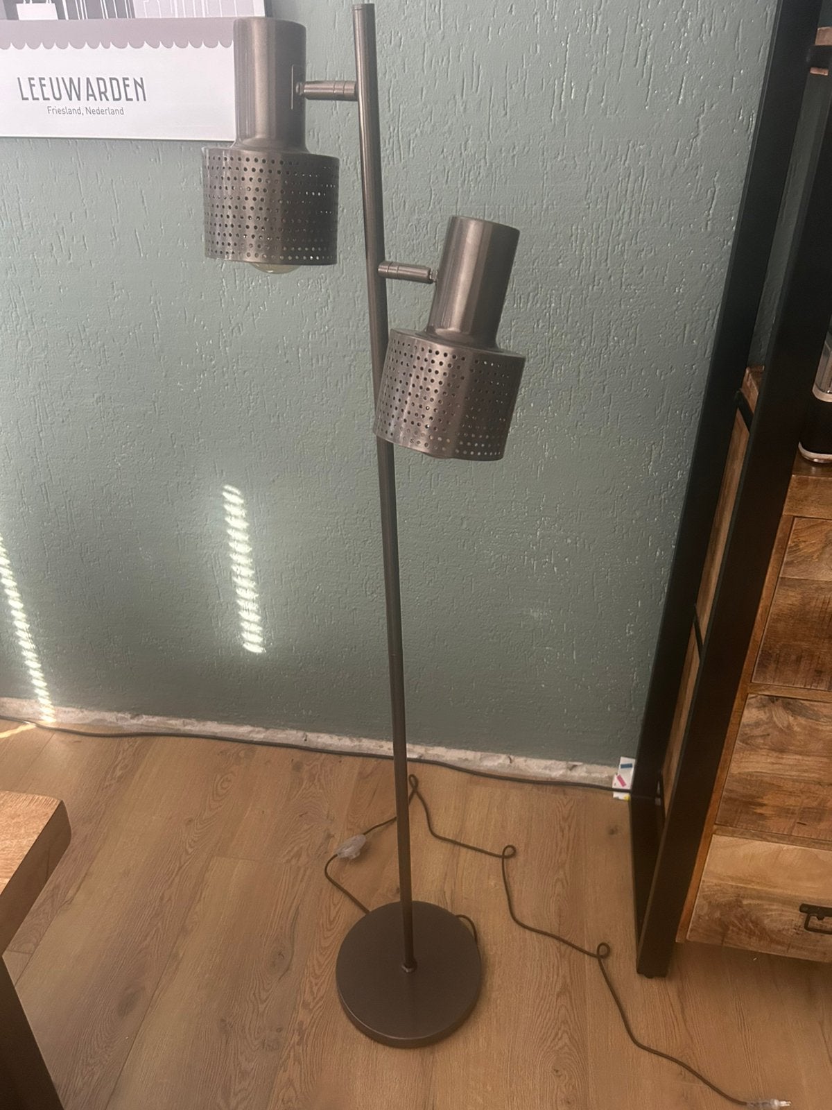 Leeslamp brons kwantum, Ophalen, Zo goed als nieuw, 150 tot 200 cm