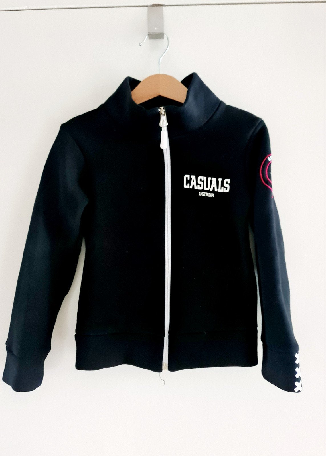 Stoer Amsterdam Casuals vest maat 110, Trui of Vest, Amsterdam Casuals, Ophalen of Verzenden, Zo goed als nieuw