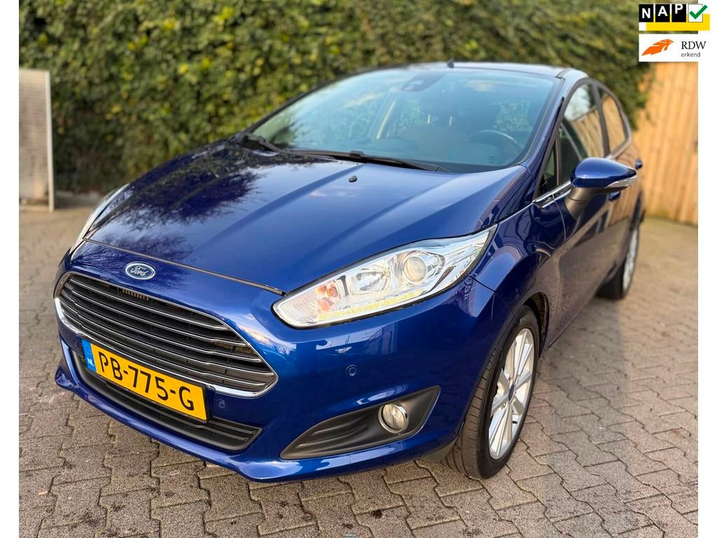 Ford Fiesta 1.0 EcoBoost Titanium, Auto's, Ford, Bedrijf, Te koop, Fiësta, ABS, Airbags, Airconditioning, Bluetooth, Boordcomputer