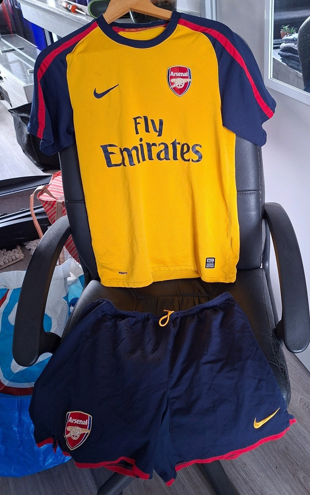 Arsenal Thuisshirt en Broekje 2012/2013 Maat M, Kleding | Heren, Ophalen, Nike, Voetbal, Gedragen
