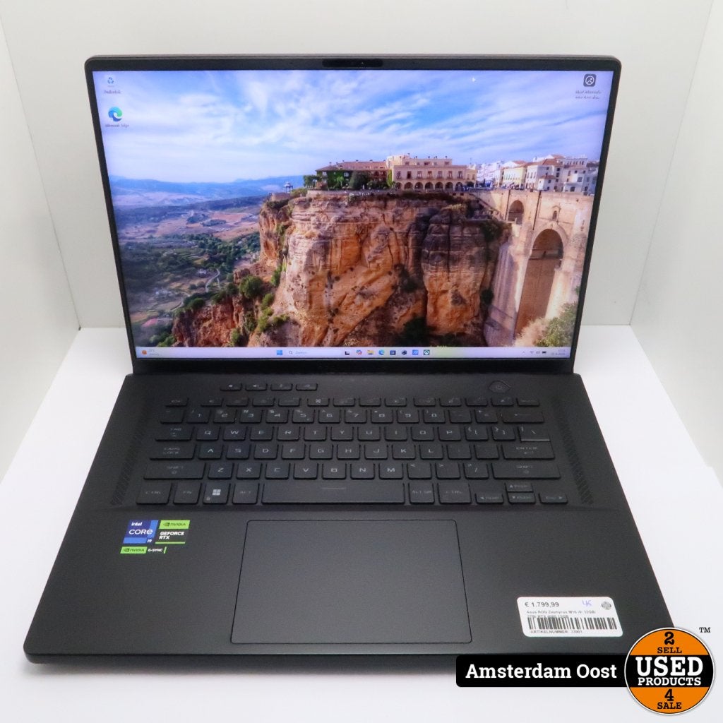 Asus ROG Zephyrus M16 i9/ 32GB/ 2TB/ RTX 4080 12GB, Computers en Software, Windows Laptops, Asus, Gebruikt, Support@asus.com, No. 15, Li-Te Road, Beitou District
Taipei 112
Taiwan