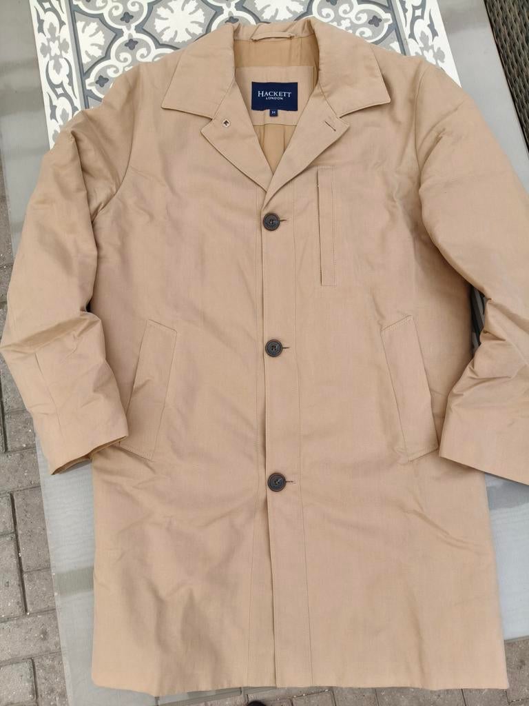 Hackett trenchcoat maat M, Beige, Ophalen of Verzenden, Zo goed als nieuw, Hackett