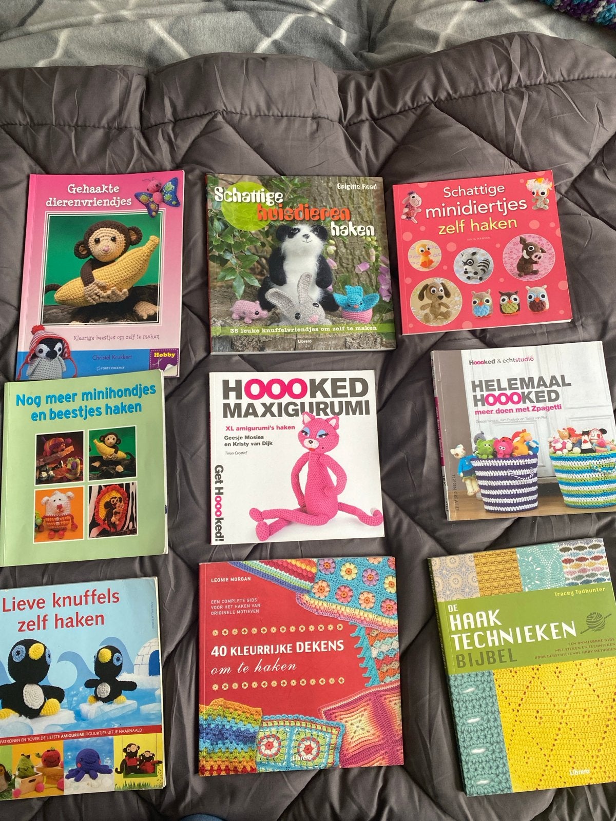Grote collectie haakboeken - Amigurumi en dekens, Ophalen, Gelezen, Breien en Haken, Geschikt voor kinderen