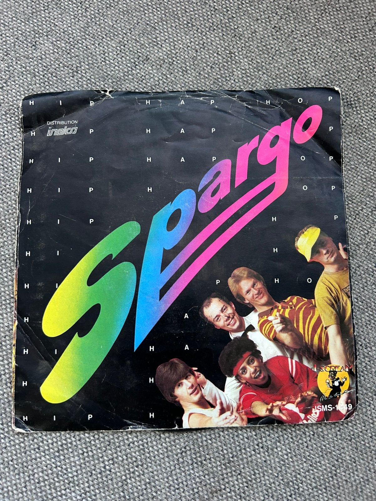 Spargo Hip Hap Hop, Ophalen of Verzenden, Zo goed als nieuw, 7 inch