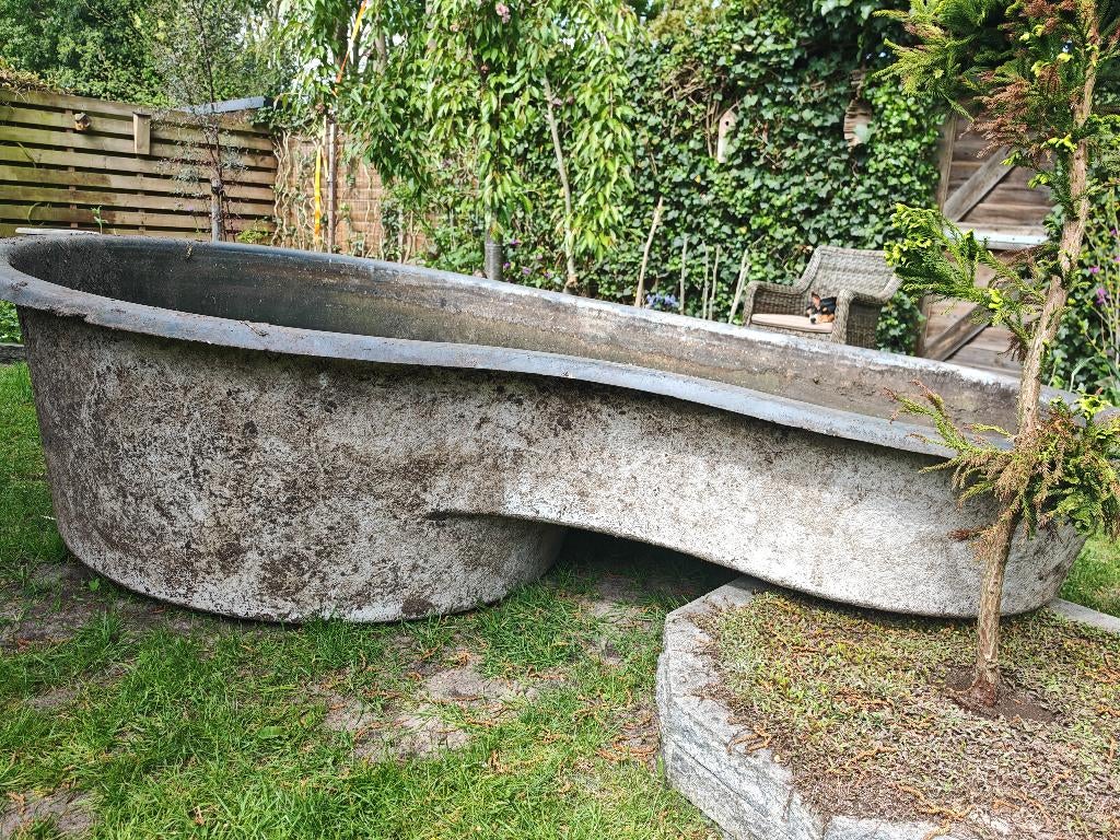 Polyester vijverbak, Tuin en Terras, Vijvers, Gebruikt, Ophalen