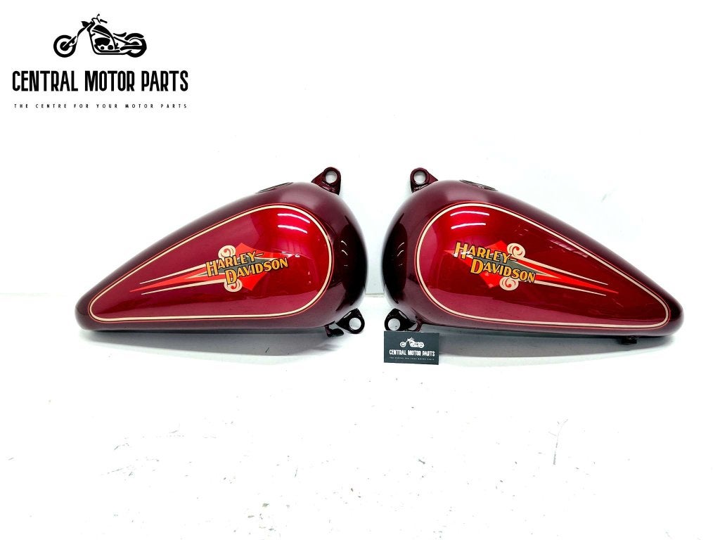 Linker + Rechter Tank Helft 3.5 gallon Softail 1985-1999, Niet ingevuld, Gebruikt, Niet ingevuld, Ophalen of Verzenden