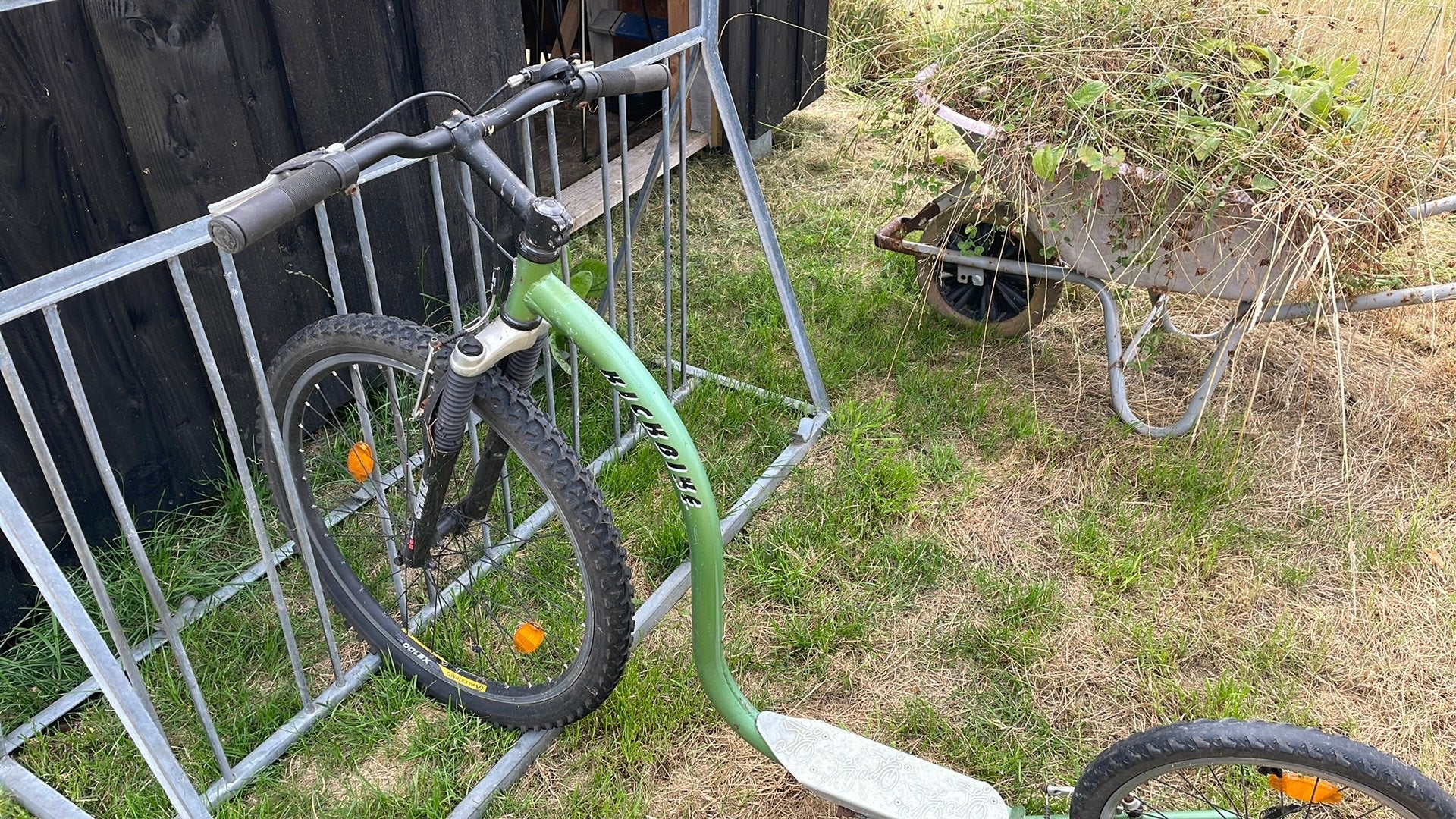 Gebruikte step, kick-bike, foot-bike, Ophalen, Gebruikt