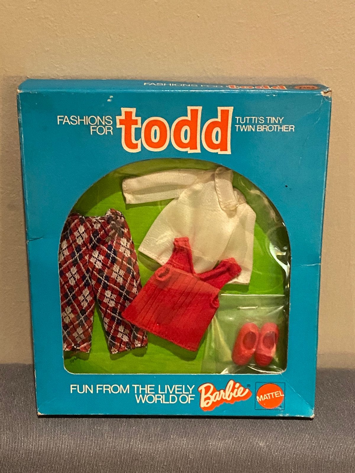 Vintage Barbie Todd Barbie 1973 Mattel NRFB, Verzamelen, Verzenden, Zo goed als nieuw