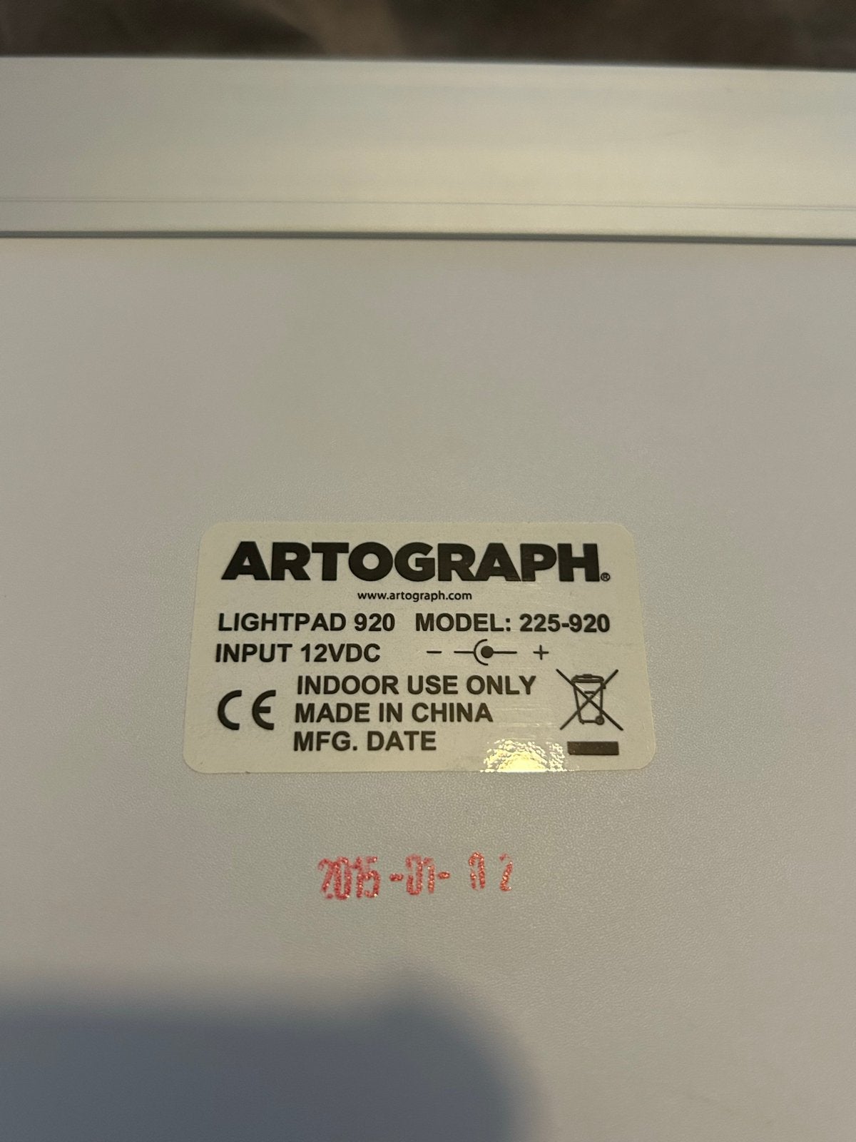 Artograph Lightpad 920 LED Lichtbak Tekentafel, Verzenden, Zo goed als nieuw, Overige typen