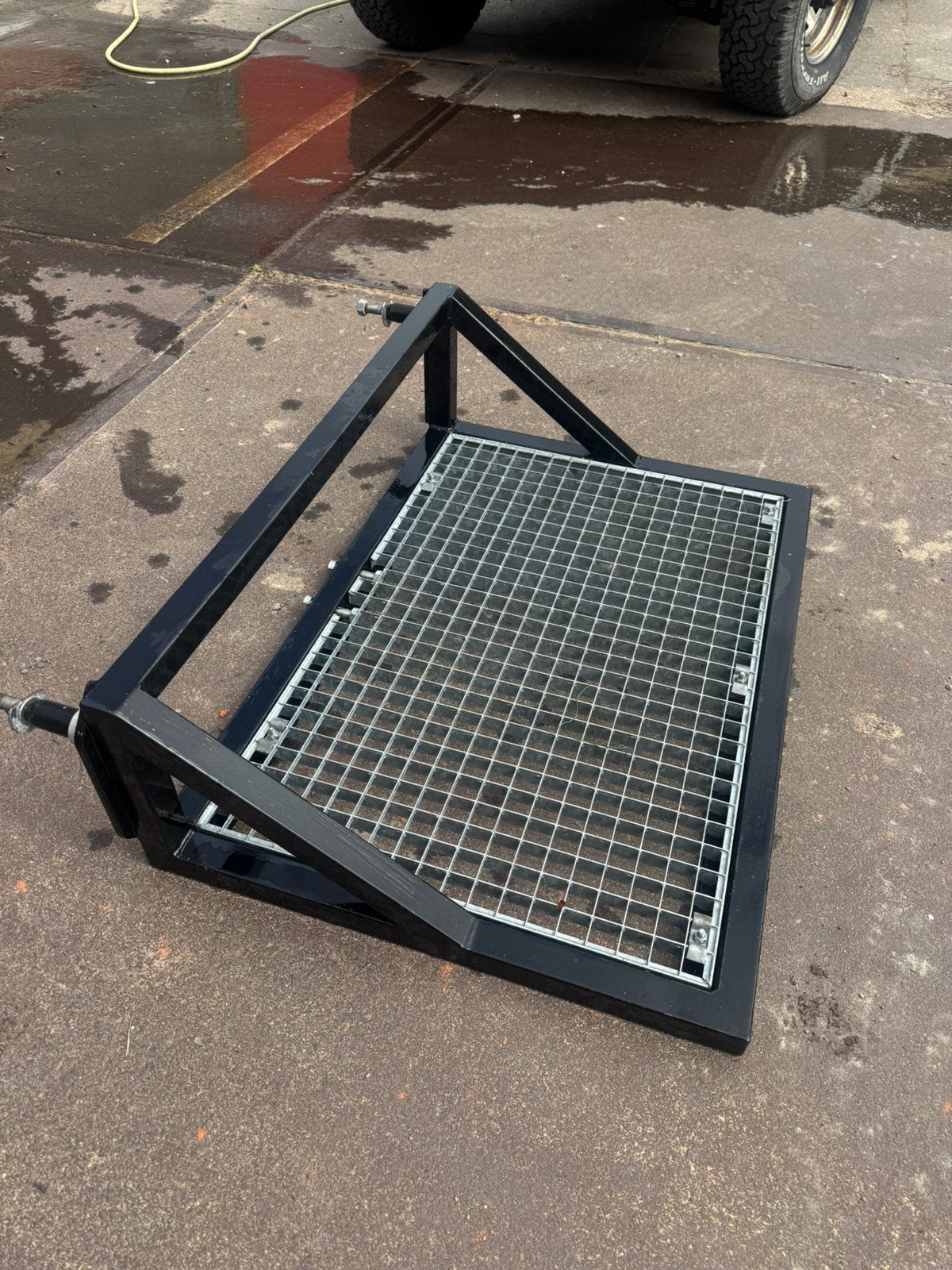 Motor-scooter,fietsen,bagagerek voor landrover defender, Ophalen, Zo goed als nieuw
