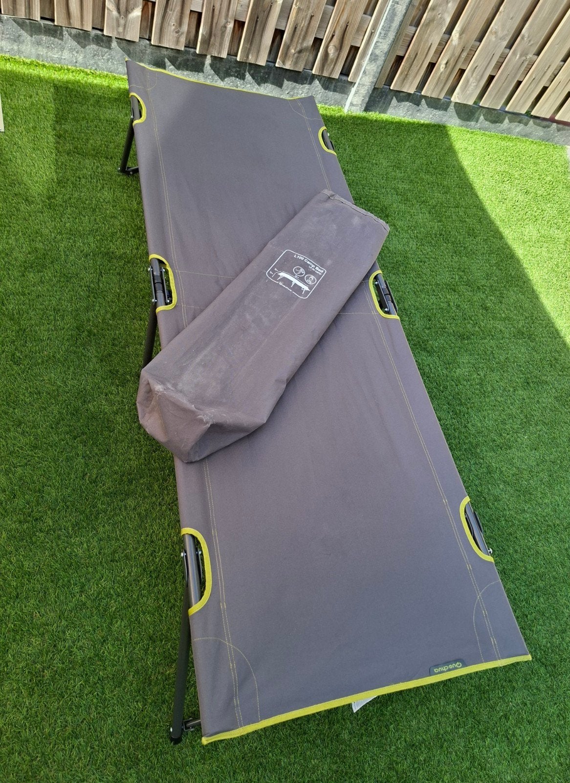 Quechua veldbed L100 - Opvouwbaar met draagtas, Ophalen