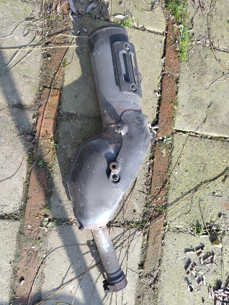 Klr 650 uitlaat origineel, Ophalen of Verzenden