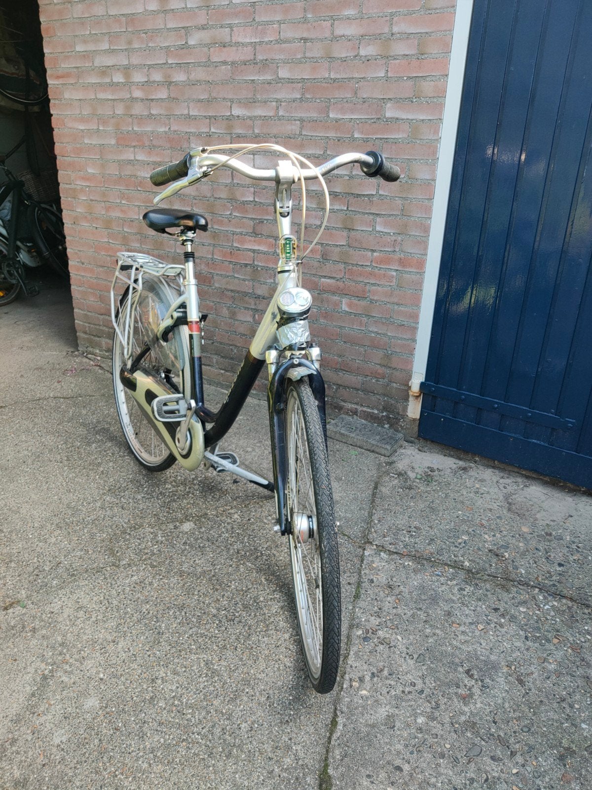 Damesfiets Gazelle Orange speciaal model, Ophalen, Terugtraprem, Gebruikt, Versnellingen