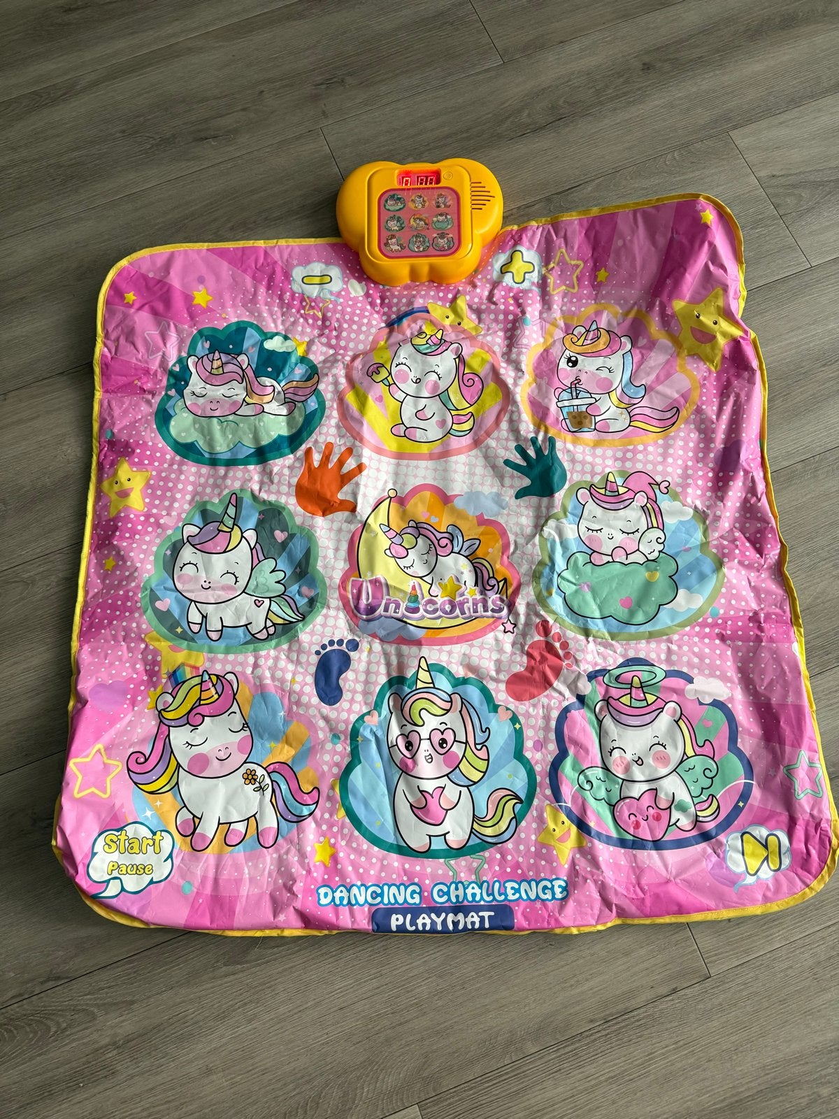 Dancing Challenge Playmat Eenhoorn Muziek Dansmat, Ophalen, Zo goed als nieuw, Meisje