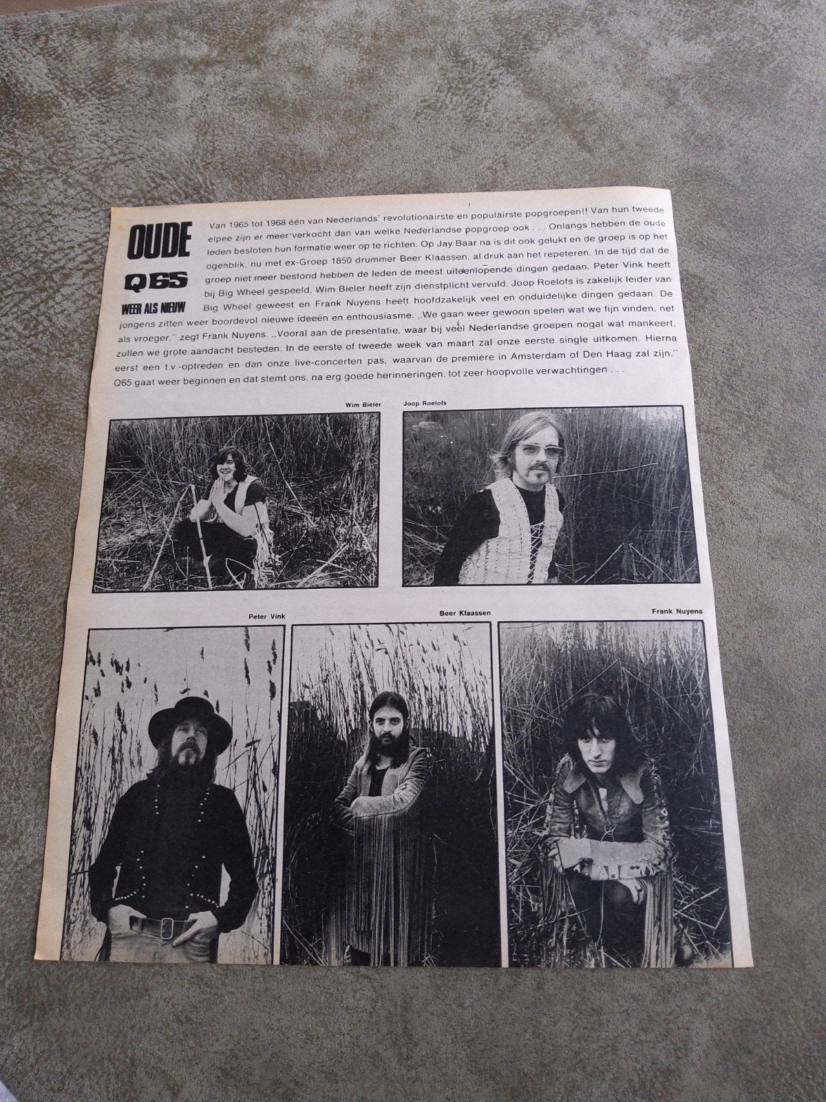 Q65:   muziek expres, Ophalen of Verzenden, Boek, Tijdschrift of Artikel