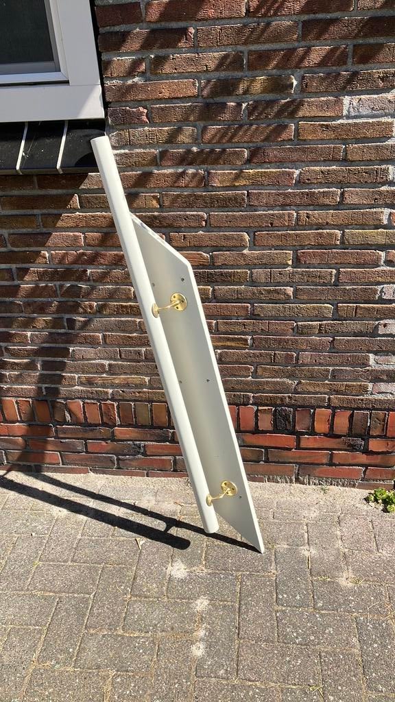 Trapleuning 115cm met goudkleurige bevestiging, Ophalen, Gebruikt, 2 tot 4 meter