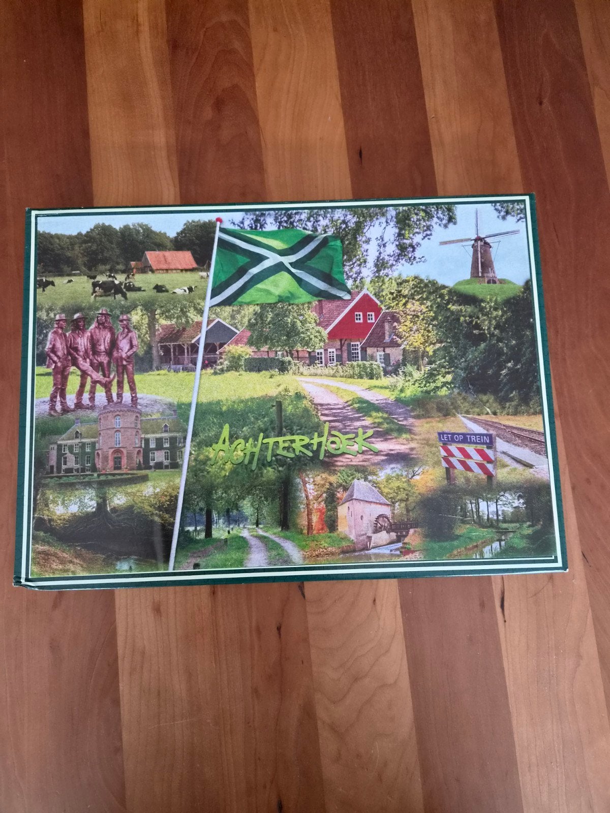 Achterhoek Puzzel 1000 Stukjes - Nieuwstaat, Ophalen of Verzenden, 500 t/m 1500 stukjes, Nieuw, Legpuzzel