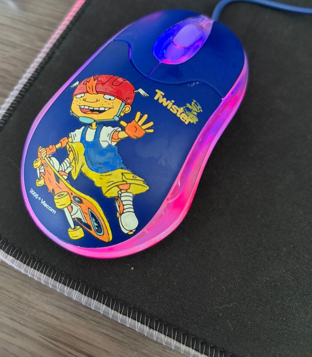 Zeldzame Vintage Rocket Power computer muis, Ophalen of Verzenden, Zo goed als nieuw