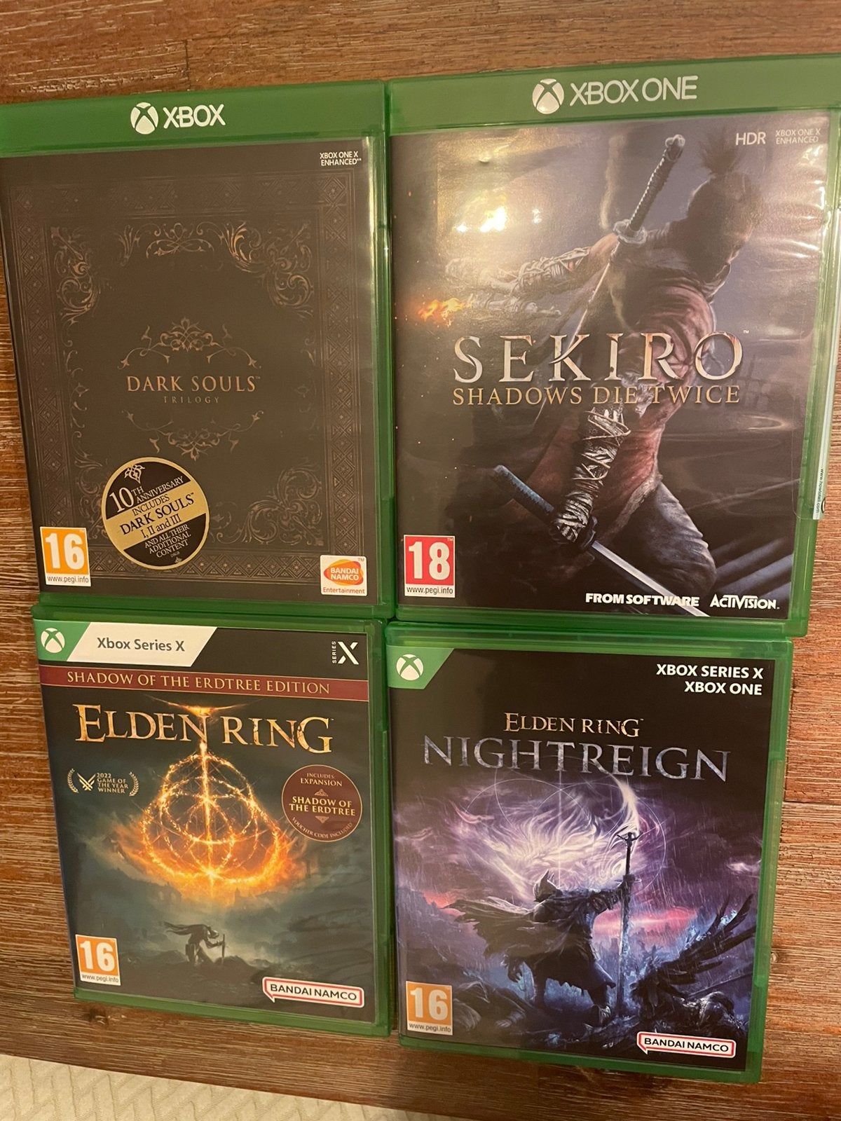 From software games / dark souls / sekiro / elden ring Xbox, Spelcomputers en Games, Ophalen, Zo goed als nieuw
