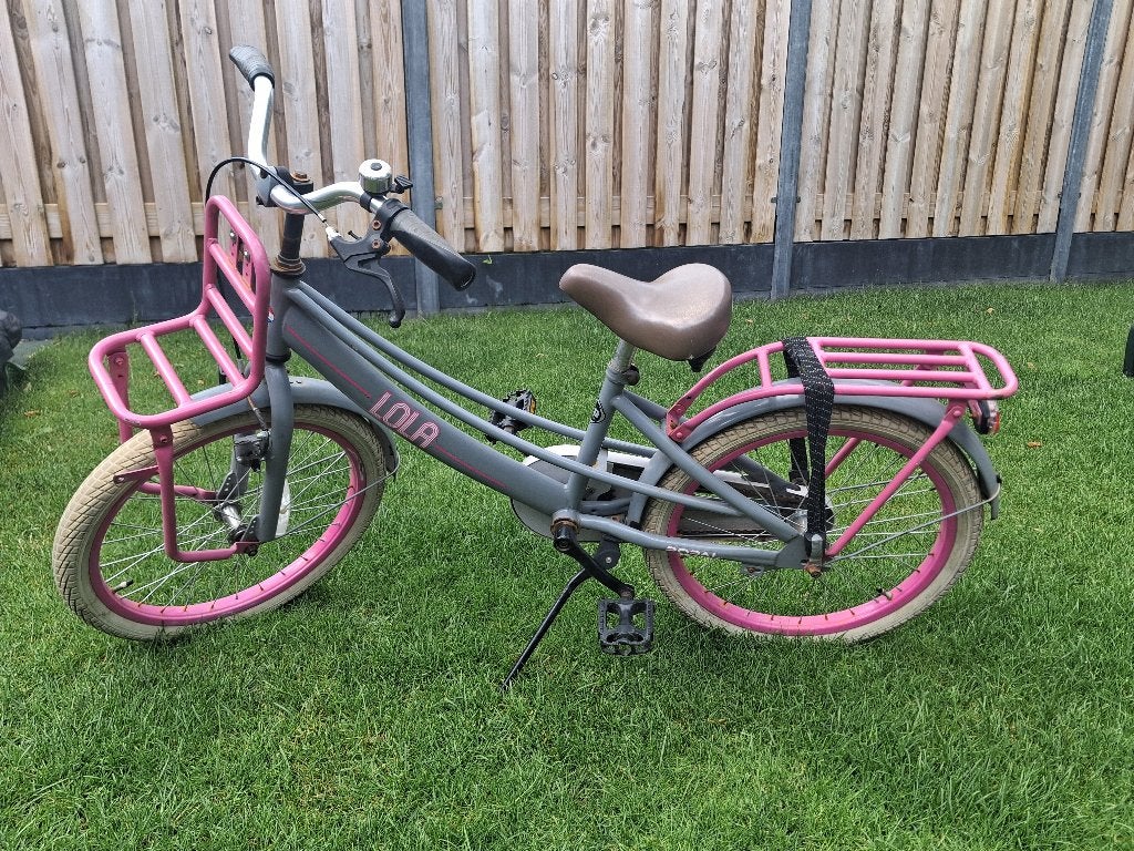 20 inch meisjes fiets, Ophalen, Terugtraprem, Gebruikt, Handrem