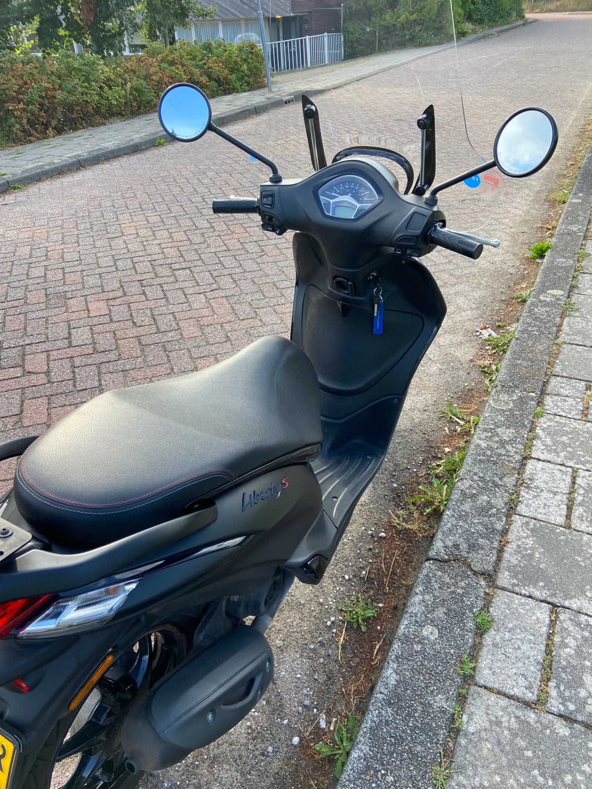 Piaggio Liberty S Scooter - Zwart, Goed Onderhouden, Fietsen en Brommers, Scooters | Piaggio, Ophalen, Gebruikt, Overige modellen