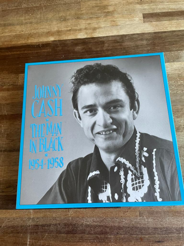 Johnny cash verzameling the man in black bear family, Ophalen of Verzenden, Zo goed als nieuw
