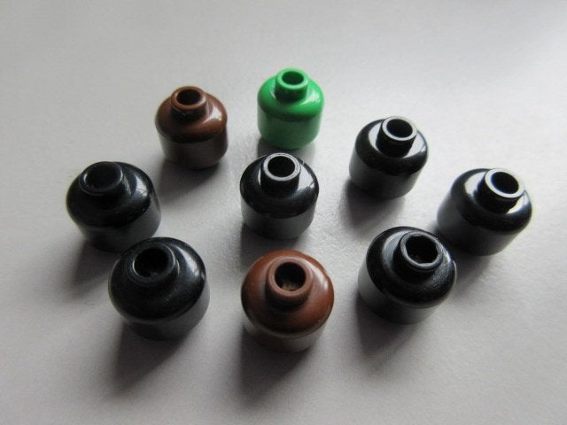 nr. 2308, Hoofdjes, onbedrukt., Kinderen en Baby's, Speelgoed | Duplo en Lego, Ophalen of Verzenden, Zo goed als nieuw, Complete set