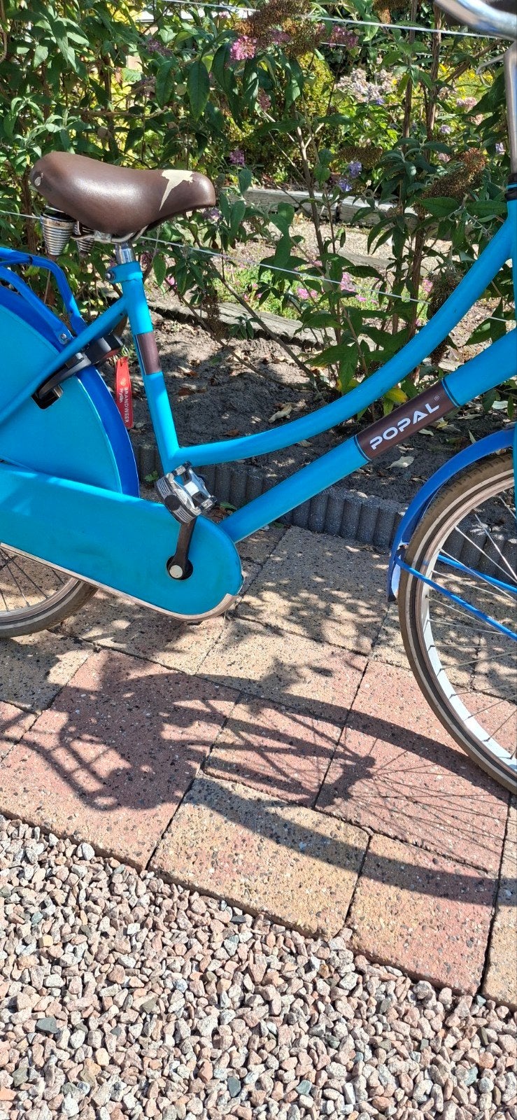 Popal Meisjesfiets 26 inch - Blauw, Fietsen en Brommers, Fietsen | Meisjes, Ophalen, Gebruikt, 24 inch, Popal