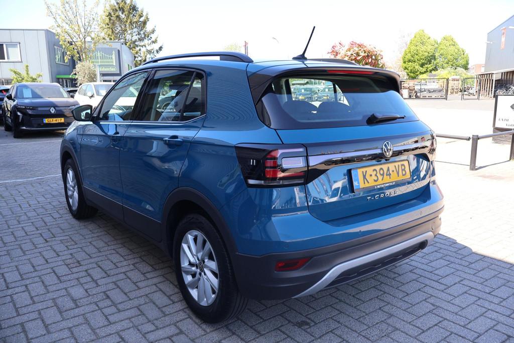 Volkswagen T-Cross 1.0 TSI Life Business 2e Eigenaar | NL-Au, Gebruikt, 95 pk, Blauw, Origineel Nederlands