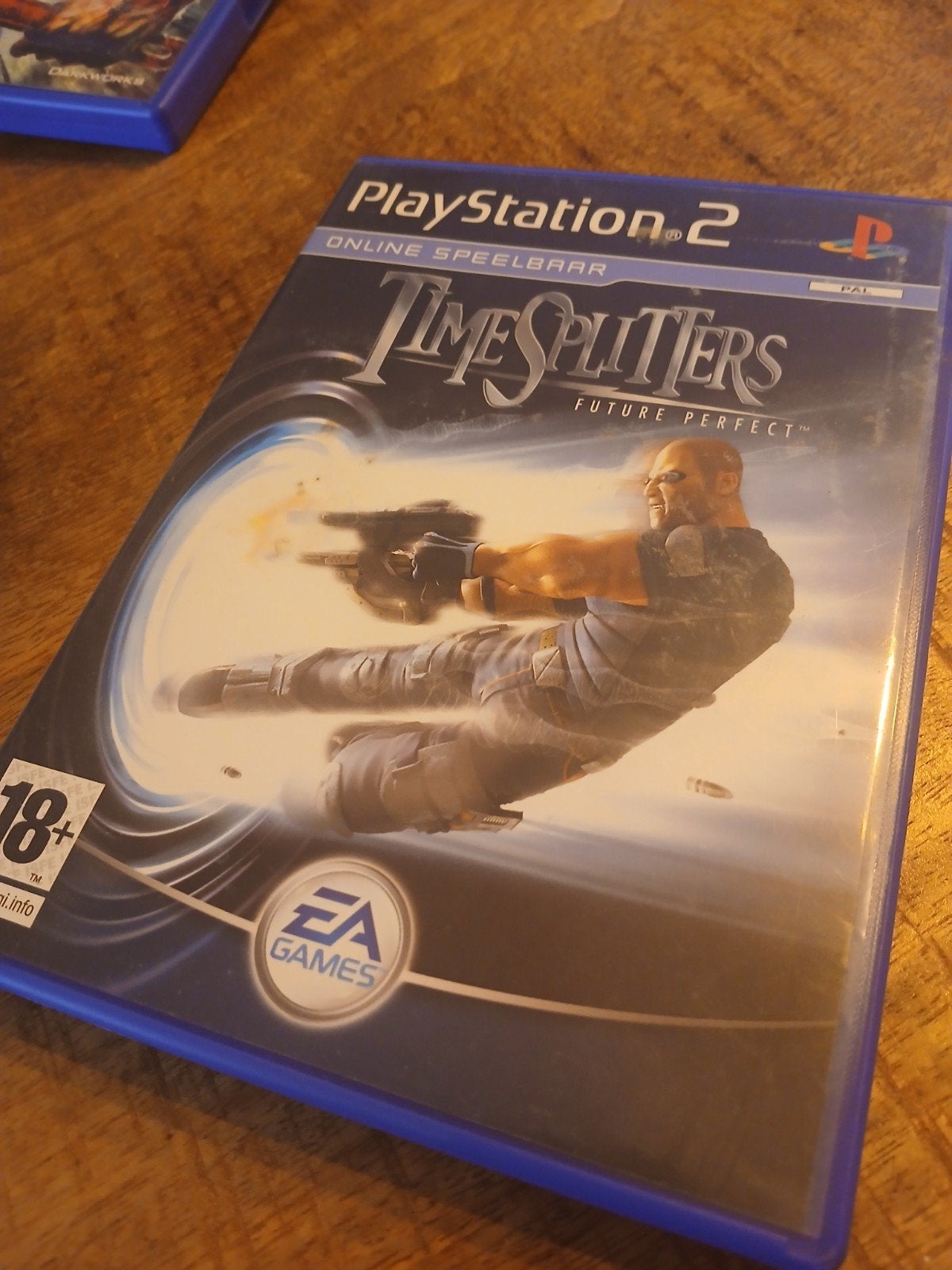 TimeSplitters: Future Perfect – PS2 – PAL – compleet – net, Gebruikt, Vanaf 18 jaar, Shooter, Ophalen of Verzenden
