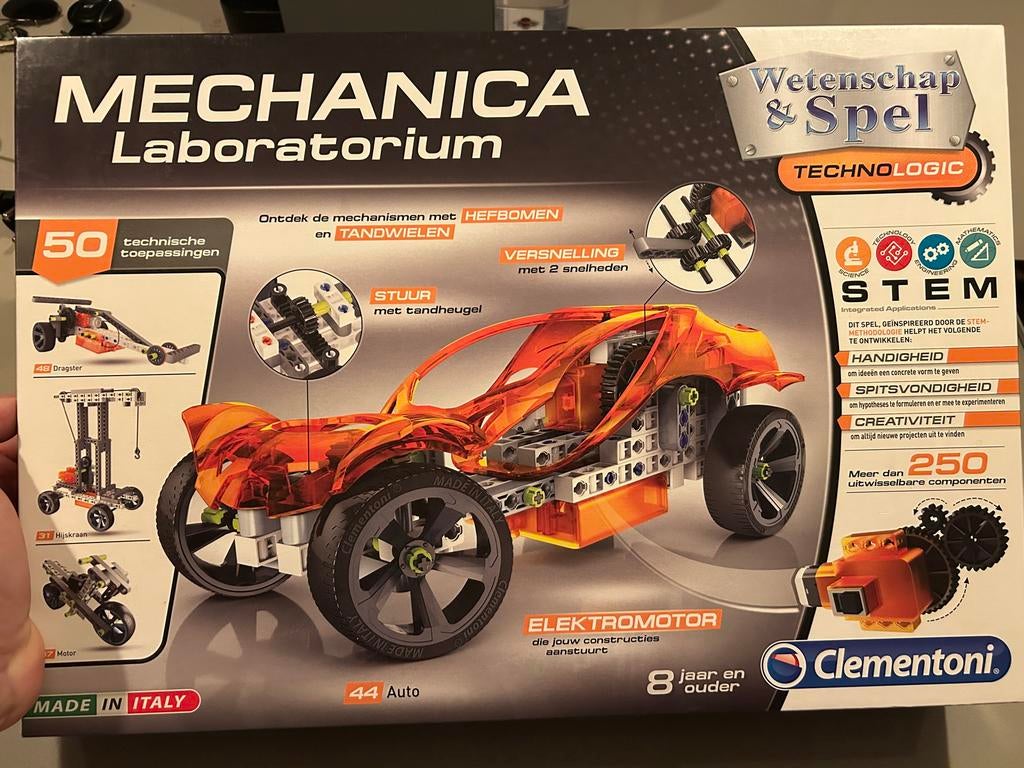 Clementoni Mechanica Laboratorium - Nieuw in verpakking!, Ophalen, Nieuw, Bouwen