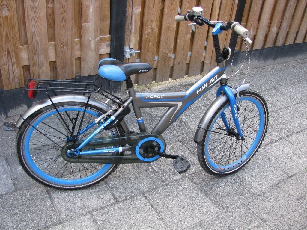 Popal Funjet 22 inch jongensfiets, Fietsen en Brommers, Ophalen, Zo goed als nieuw, 22 inch, Popal funjet