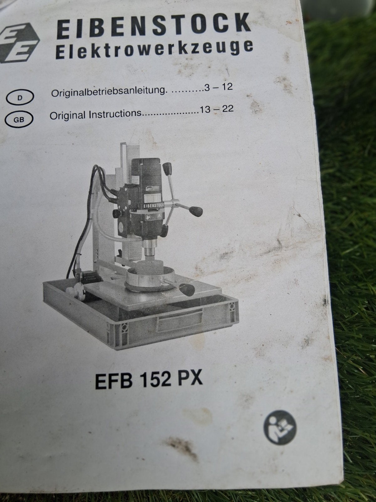 Eibenstock EFB 152 PX Professionele Tegelboormachine, 600 watt of meer, Variabele snelheid, Overige typen, Ophalen of Verzenden