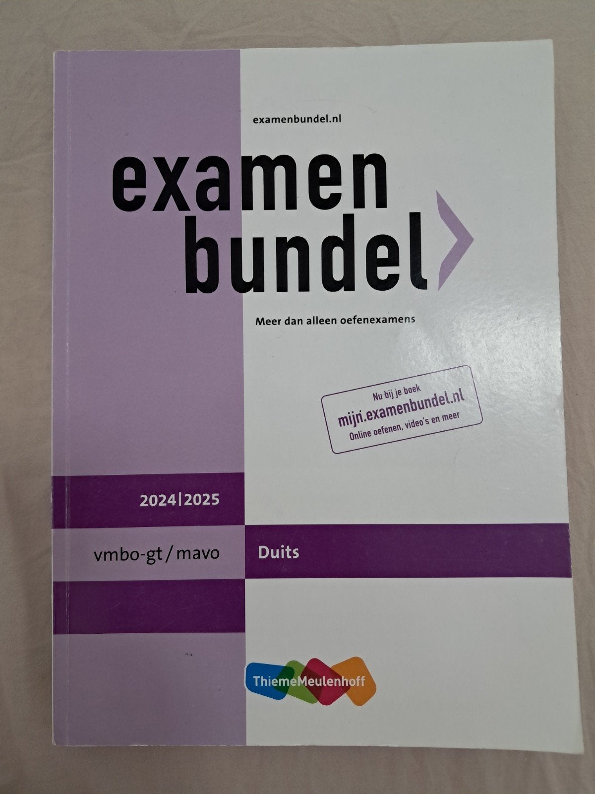 Examenbundel Duits vmbo, Boeken, Schoolboeken, Ophalen, Zo goed als nieuw, VMBO, Duits