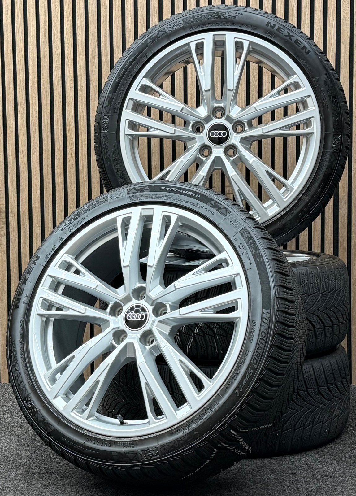 WINTER! Originele 19 inch Audi A5 S5 B10 5x112 ET44 Nexen, Auto-onderdelen, 245 mm, ., Banden en Velgen, Winterbanden