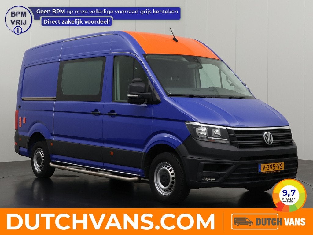 Volkswagen Crafter 2.0TDI L3H3 | Laadklep | Laadlift | Camer, Voorwielaandrijving, Stof, Gebruikt, 4 cilinders