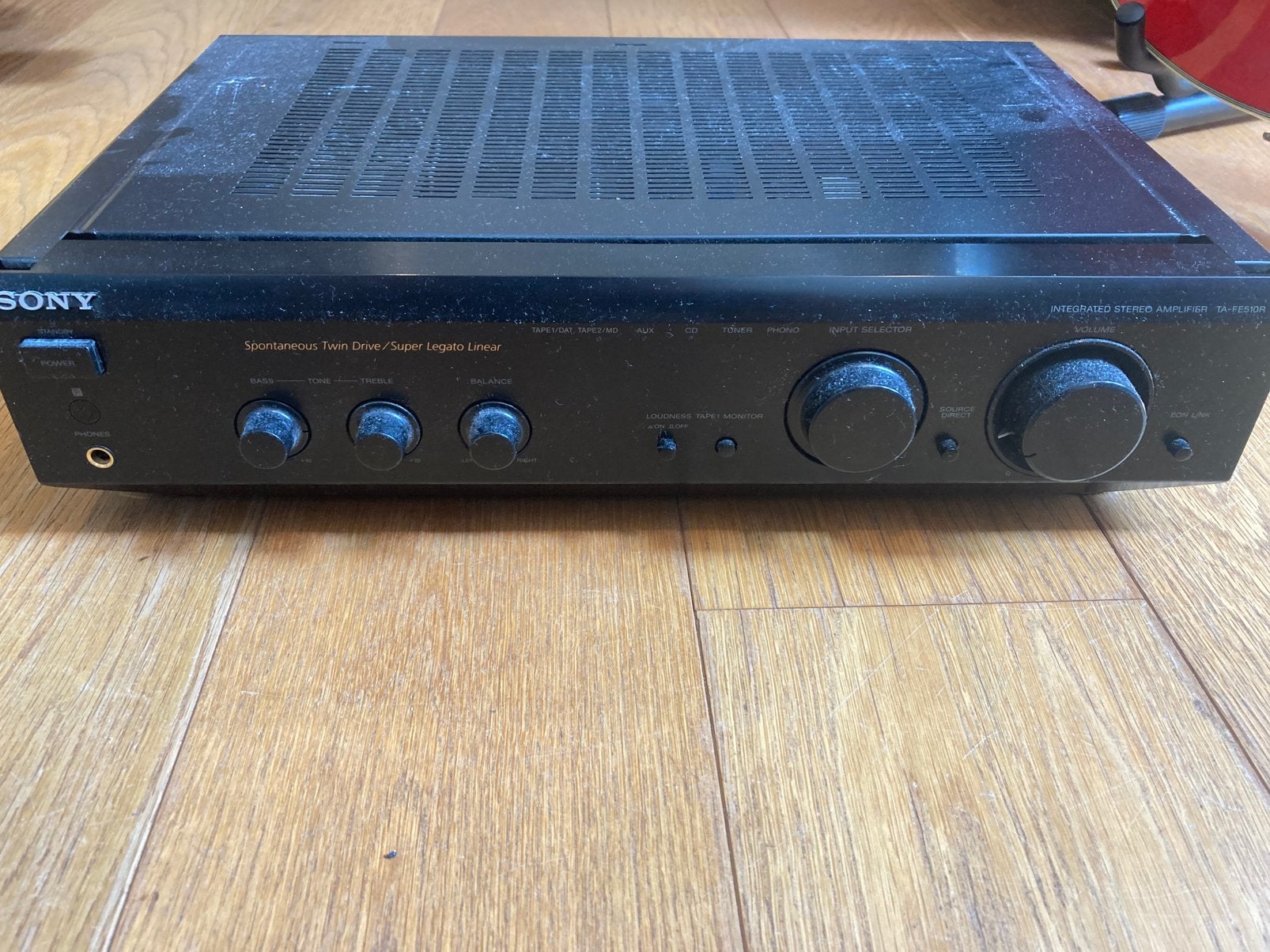 Sony TAFE510R Integrated Amplifier (Kapot), Ophalen of Verzenden, 60 tot 120 watt, Stereo, Sony