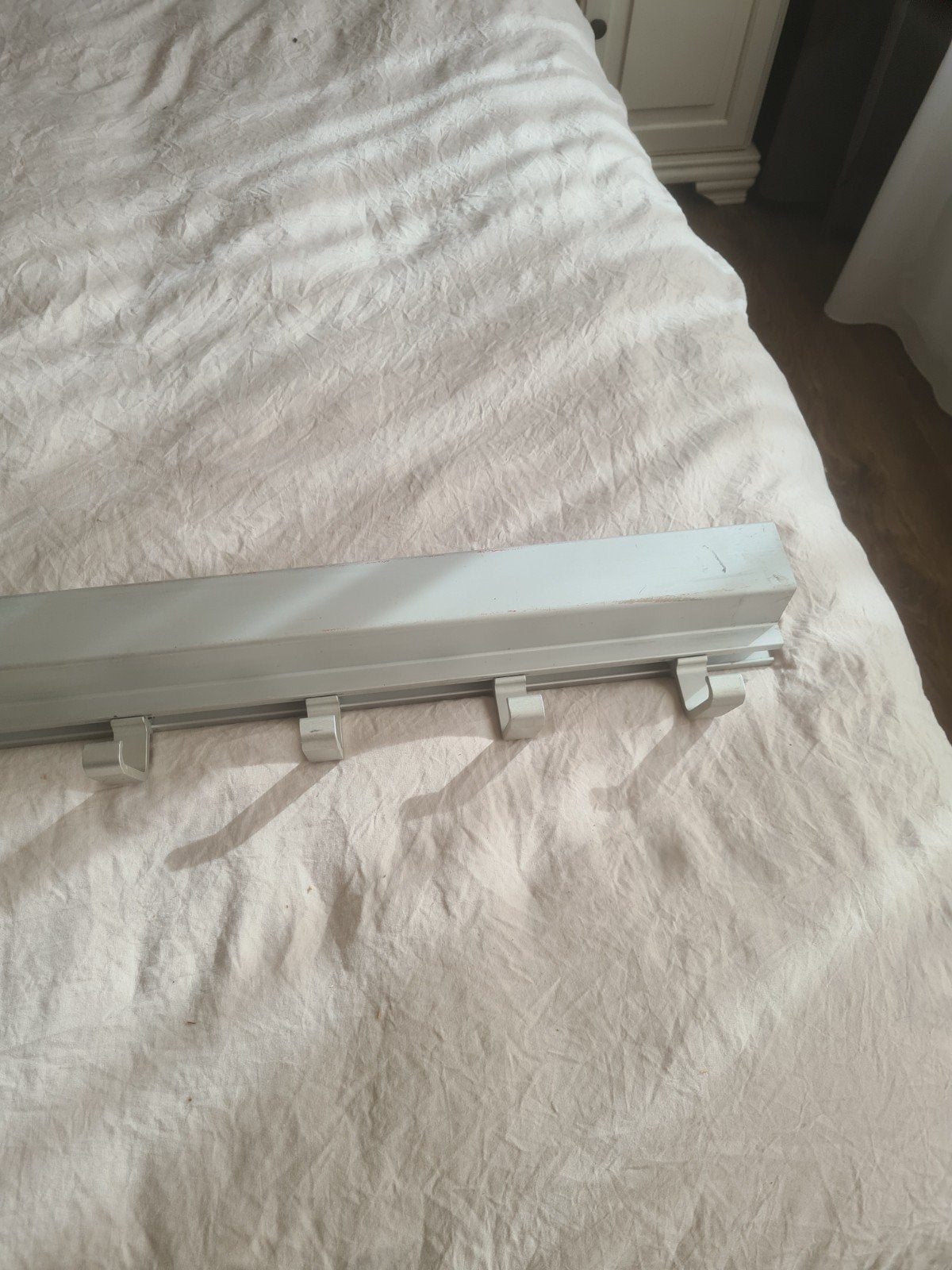 aluminium kapstok 100 cm van ahrend, Ophalen, Metaal, Wandkapstok, Minder dan 100 cm