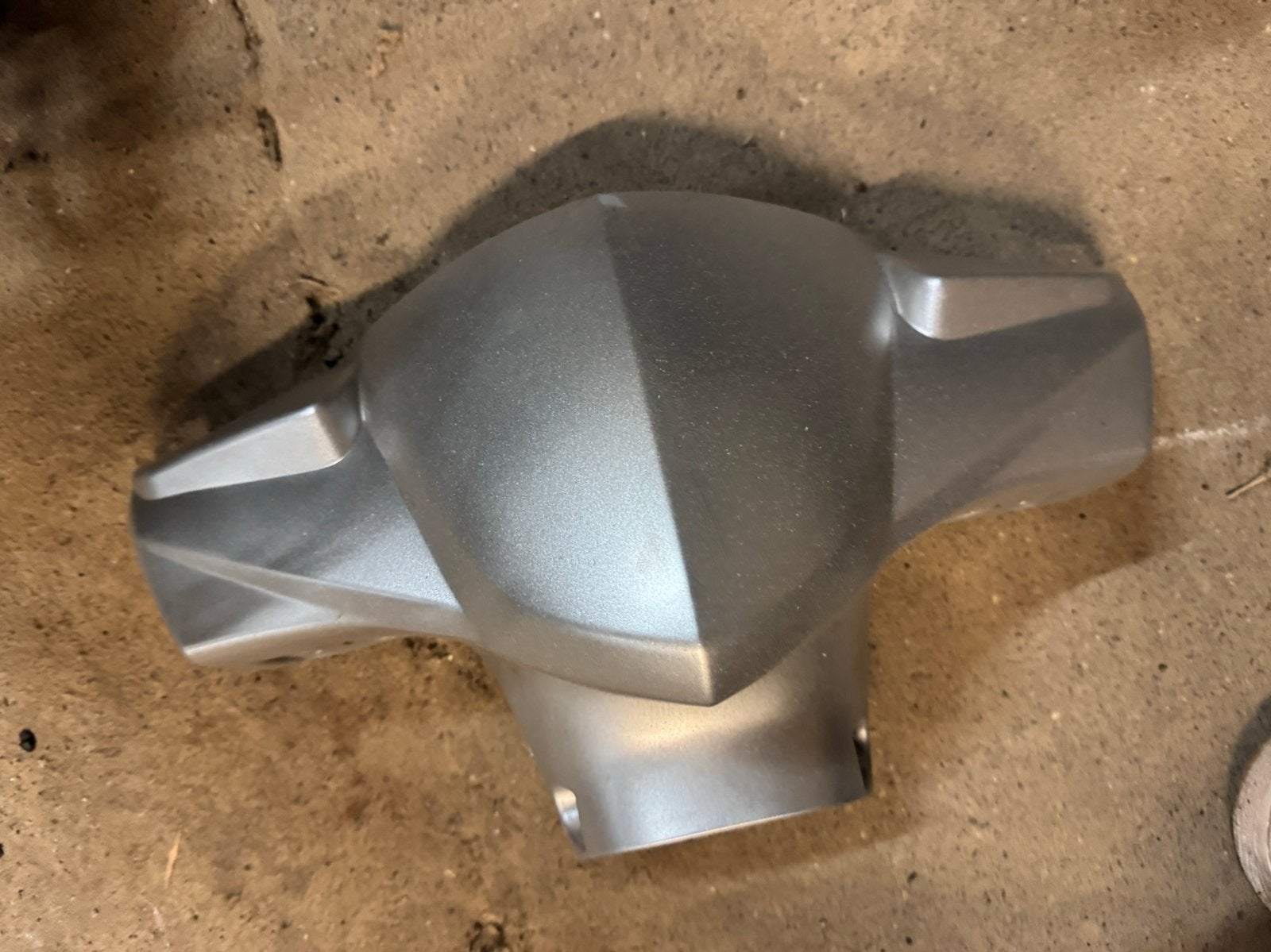 Kymco Agility Stuurkap - Zilver/Grijs, Ophalen of Verzenden, Gebruikt, Benzine, Agility